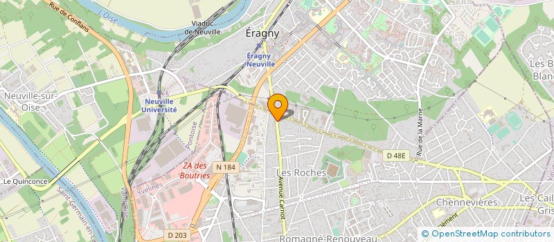 localisation de l'entreprise DU LEVAIN ET DES IDEES  CONFLANS-SAINTE-HONORINE