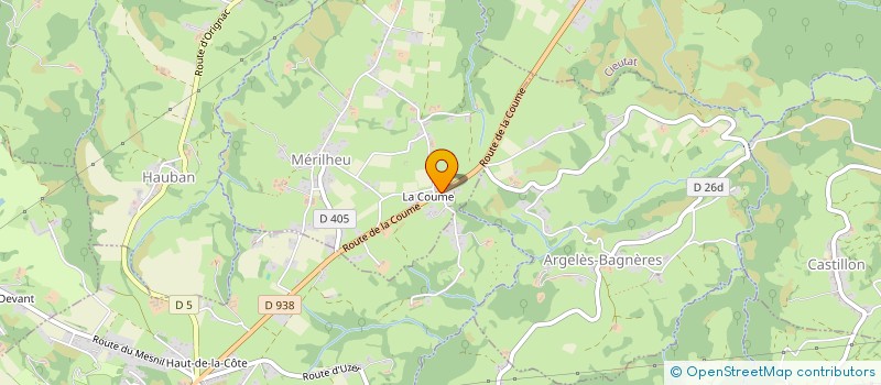 localisation de l'entreprise DU LHERIS à BANIOS