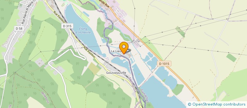 localisation de l'entreprise DU LIEU DIEU  BEAUCHAMPS