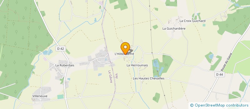 localisation de l'entreprise DU LIMOUSIN à VAY