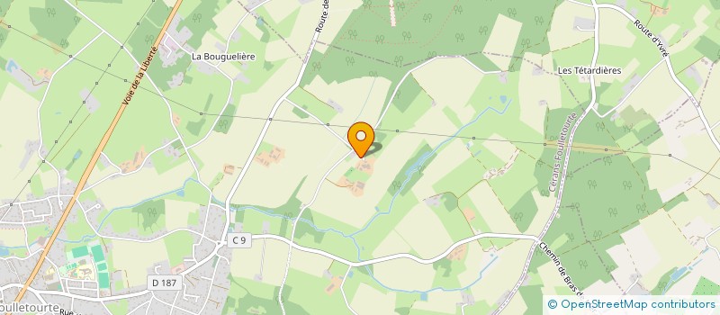 localisation de l'entreprise DU LIVERNOIS à CERANS FOULLETOURTE