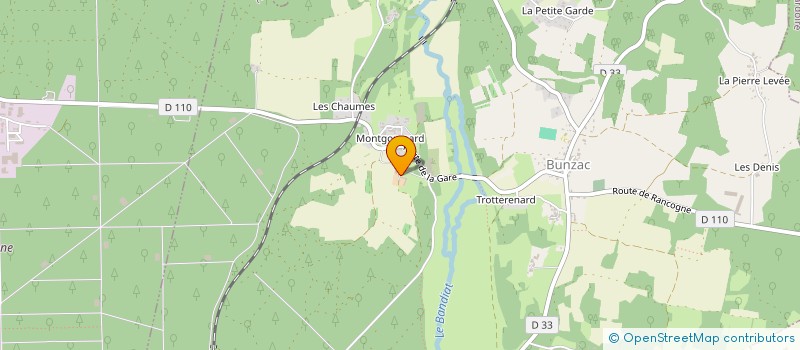 localisation de l'entreprise DU LOGIS à MOULINS-SUR-TARDOIRE