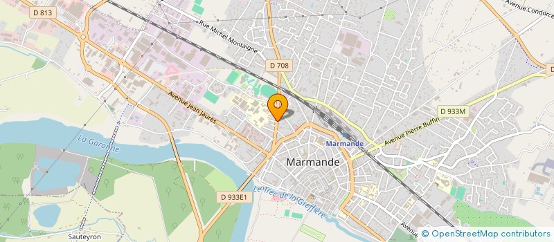 localisation de l'entreprise DU LOUP  MARMANDE