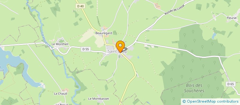 localisation de l'entreprise DU LOUP à SAINT-LOUP