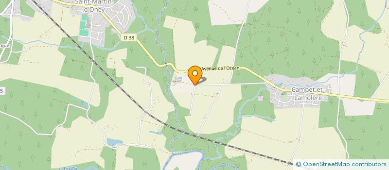 localisation de l'entreprise DU LYON  CAMPET-ET-LAMOLERE