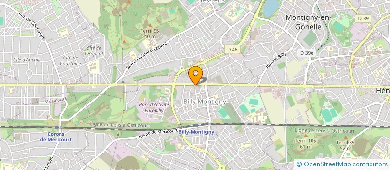 localisation de l'entreprise DU MA à BILLY-MONTIGNY