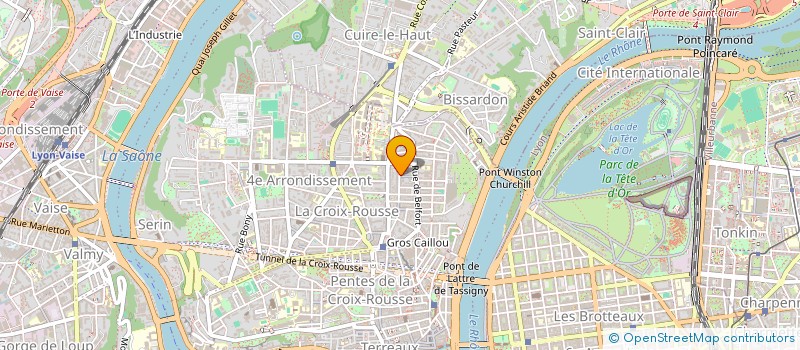 localisation de l'entreprise DU MAIL L&G IMMOBILIER  LYON