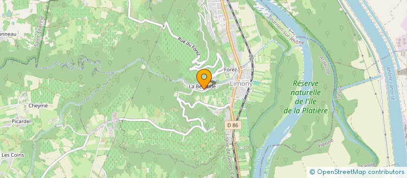 localisation de l'entreprise DU MAILLET  LIMONY