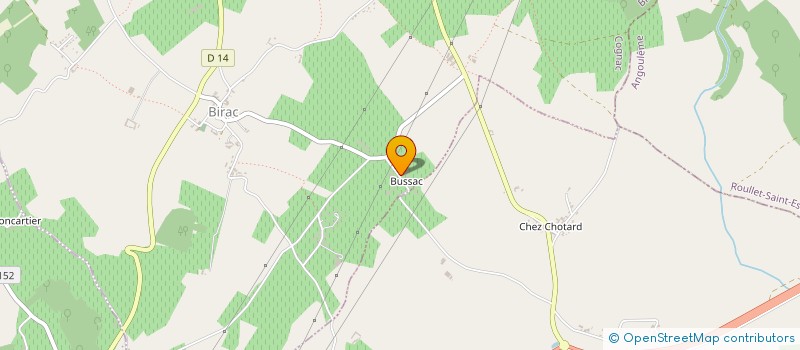 localisation de l'entreprise DU MAINE GUILLOT à BIRAC
