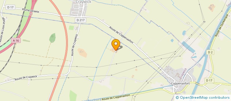 localisation de l'entreprise DU MALEMBOURG  BOURBOURG