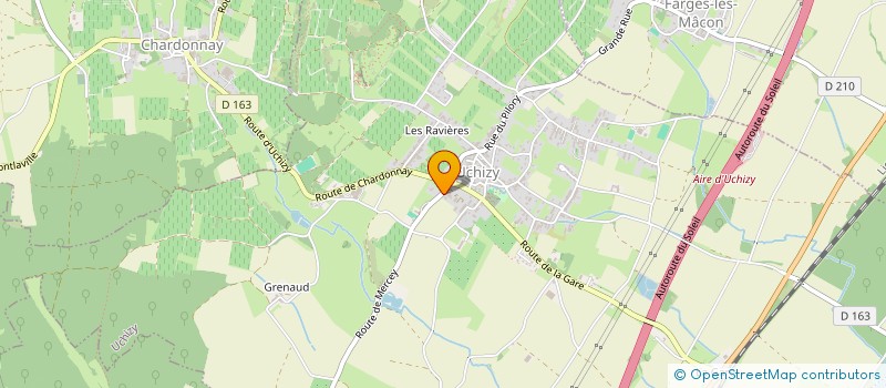 localisation de l'entreprise DU MALLET  UCHIZY