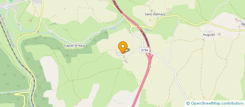 localisation de l'entreprise DU MANCHET à SEVERAC D'AVEYRON