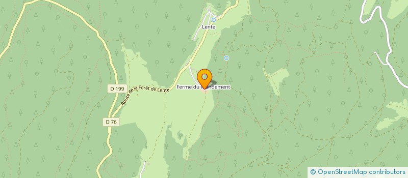 localisation de l'entreprise DU MANDEMENT  BOUVANTE