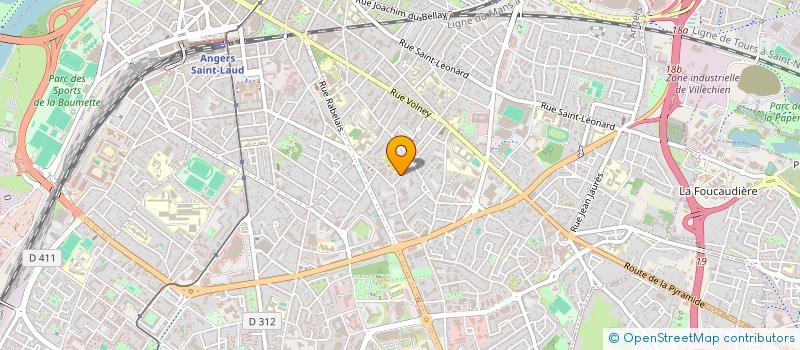 localisation de l'entreprise DU MANOIR  ANGERS