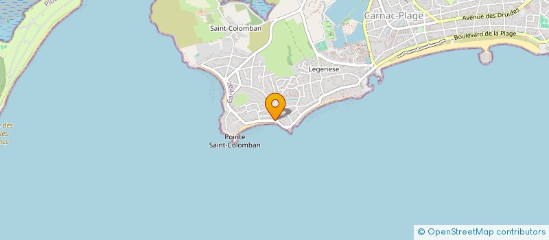 localisation de l'entreprise DU MANOIR  CARNAC