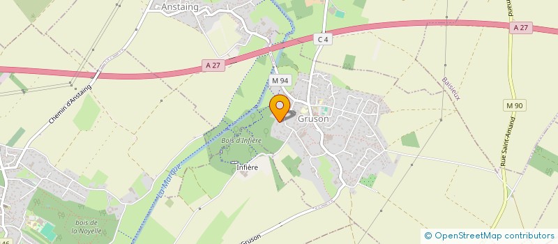 localisation de l'entreprise DU MANOIR à GRUSON