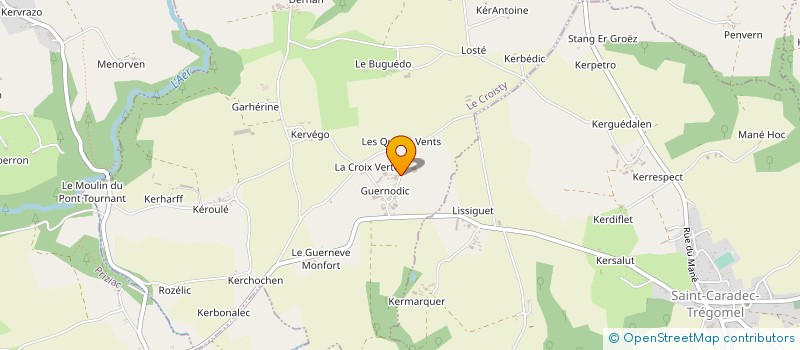 localisation de l'entreprise DU MARAIS à LE CROISTY