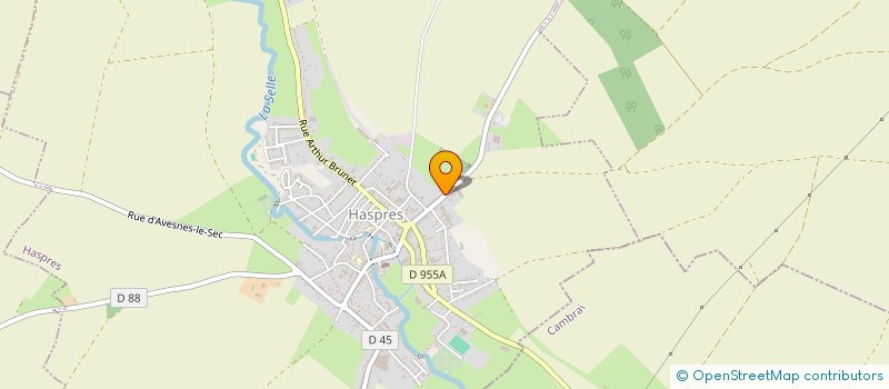 localisation de l'entreprise DU MARAIS  HASPRES