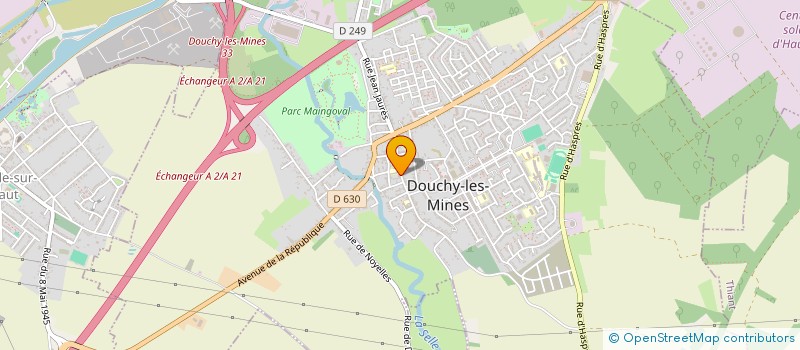 localisation de l'entreprise DU MARAIS à DOUCHY-LES-MINES