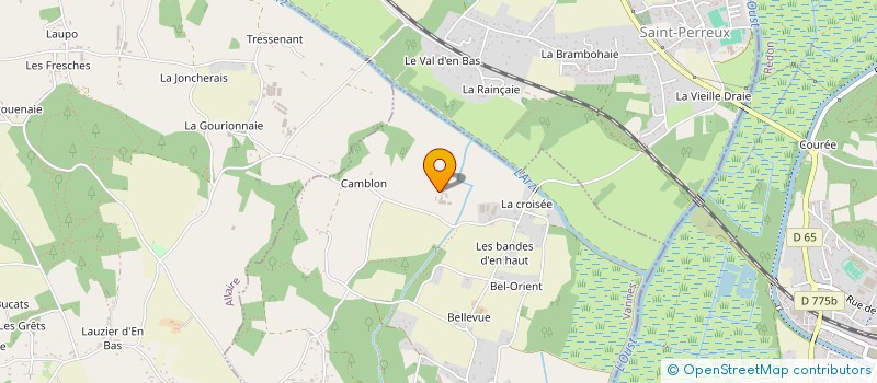 localisation de l'entreprise DU MARAIS  SAINT-JEAN-LA-POTERIE