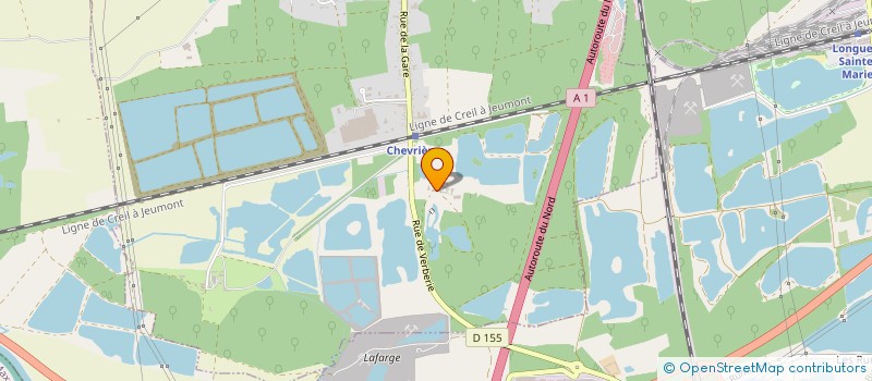 localisation de l'entreprise DU MARAIS  CHEVRIERES