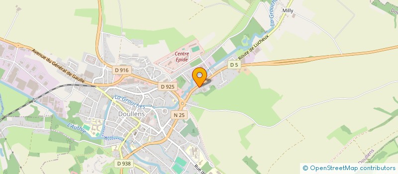 localisation de l'entreprise DU MARAIS SEC à DOULLENS
