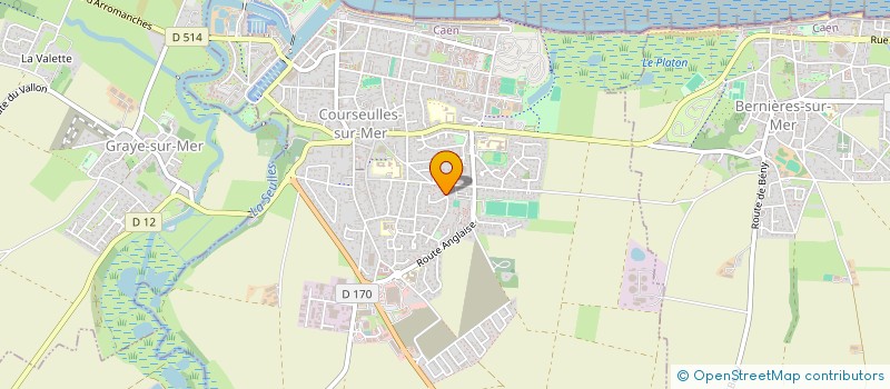 localisation de l'entreprise DU MARE à COURSEULLES-SUR-MER