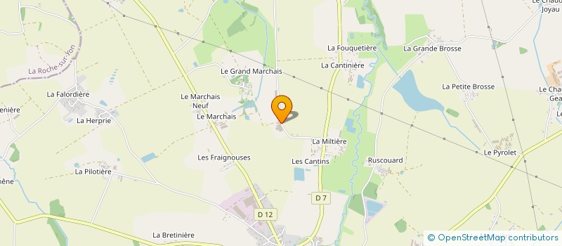 localisation de l'entreprise DU MARECAGE à VIEILLEVIGNE