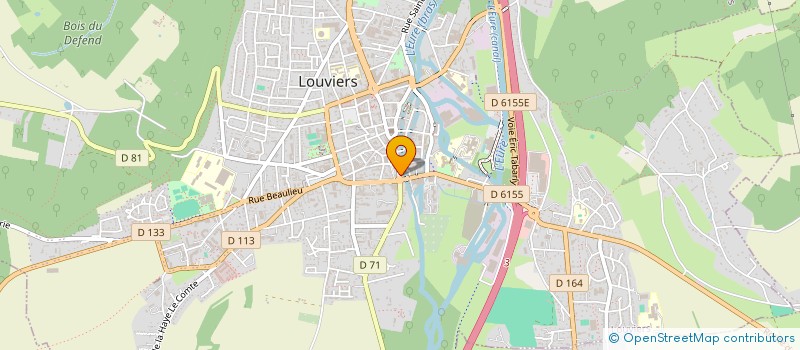 localisation de l'entreprise DU MARECHAL à LOUVIERS