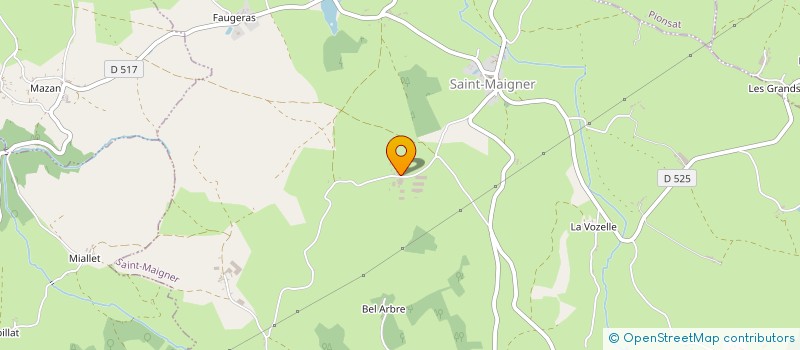 localisation de l'entreprise DU MARECHAL DU BAS  SAINT-MAIGNER