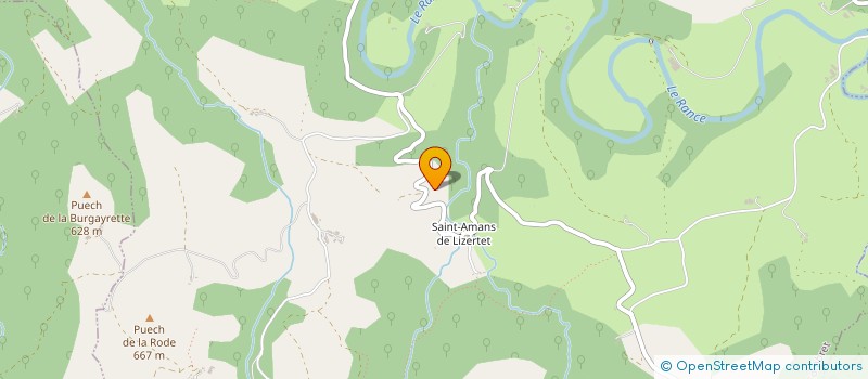 localisation de l'entreprise DU MAS DE SEMENE  BELMONT-SUR-RANCE