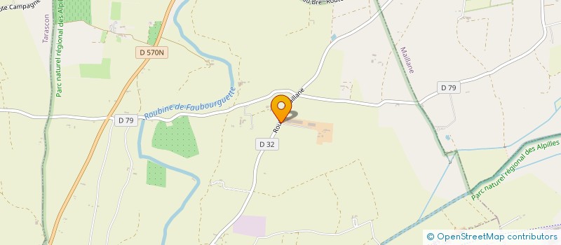 localisation de l'entreprise DU MAS VERT  SAINT-ETIENNE-DU-GRES