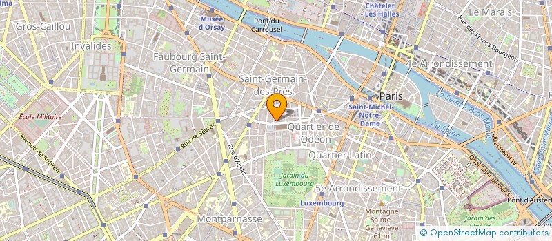 localisation de l'entreprise DU MAZEL  PARIS