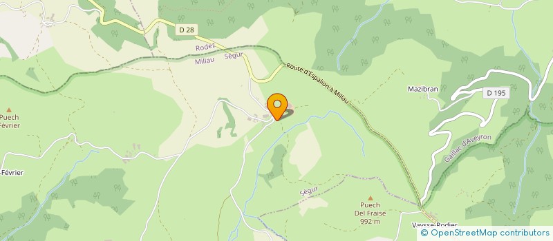 localisation de l'entreprise DU MAZET  ARQUES