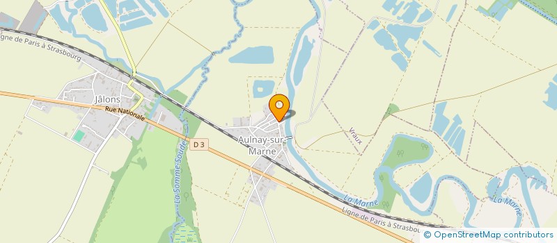 localisation de l'entreprise DU MAZET  JALONS