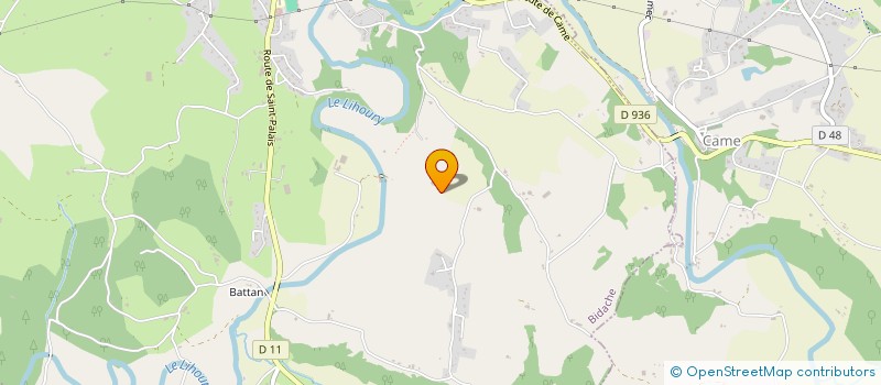 localisation de l'entreprise DU MECH  BIDACHE