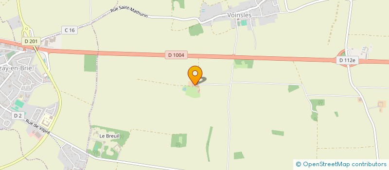 localisation de l'entreprise DU MEE  VOINSLES