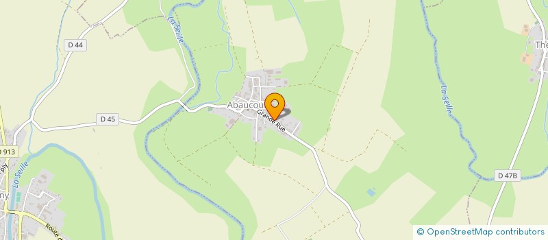 localisation de l'entreprise DU MELEZE  CHENICOURT