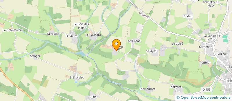 localisation de l'entreprise DU MENHIR à LIMERZEL