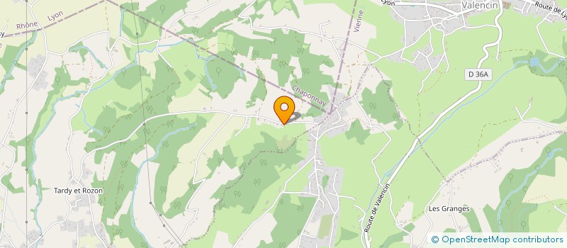 localisation de l'entreprise DU MENHIR  LUZINAY