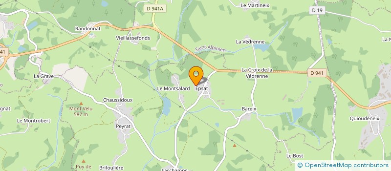 localisation de l'entreprise DU MERCIER à SAINT-PARDOUX-LE-NEUF