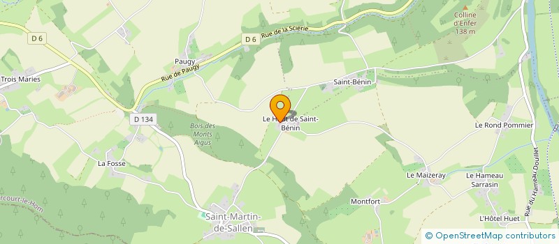 localisation de l'entreprise DU MESNIL ROGER  THURY-HARCOURT-LE-HOM