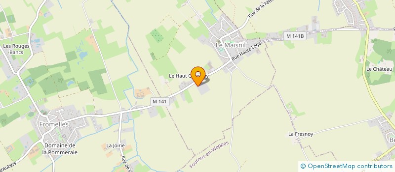 localisation de l'entreprise DU MEUNIER à LE MAISNIL