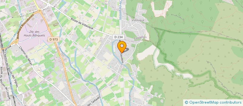 localisation de l'entreprise DU MIDI  CHEVAL-BLANC