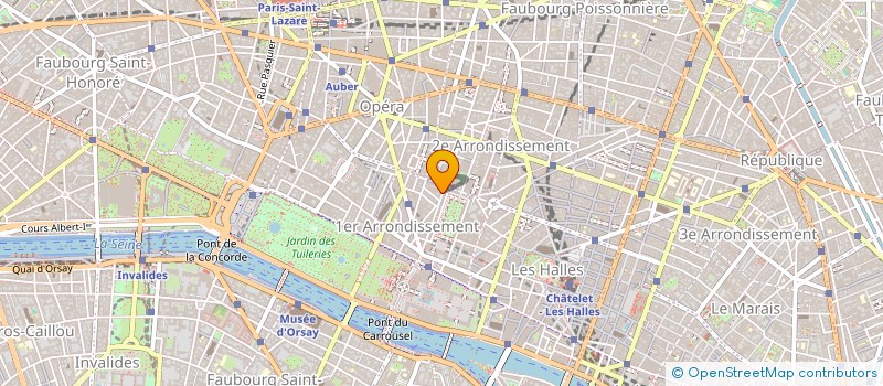 localisation de l'entreprise DU MILLION D'ELEPHANTS  PARIS