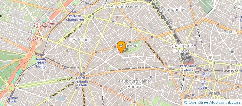 localisation de l'entreprise DU MONCEAU  PARIS