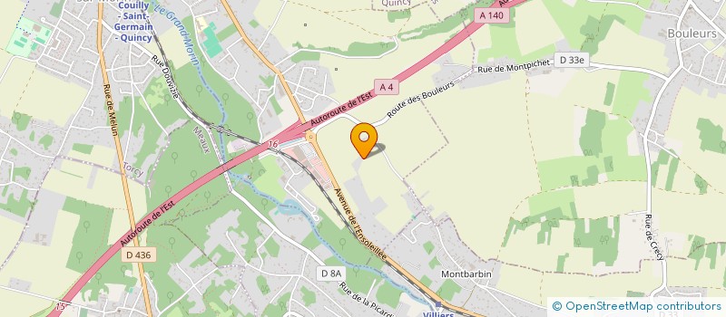 localisation de l'entreprise DU MONDE AU BALCON à COUILLY-PONT-AUX-DAMES