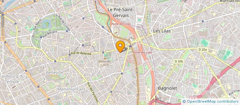 localisation de l'entreprise DU MONDE ENTIER  PARIS