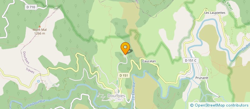 localisation de l'entreprise DU MONT'A LAIT  DOURBIES