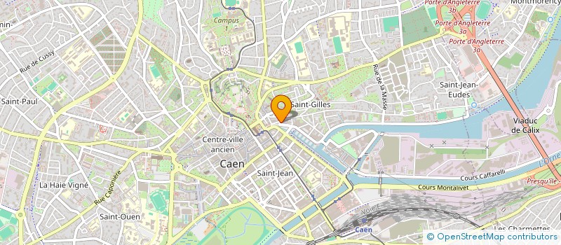 localisation de l'entreprise DU MONT THORENS à CAEN